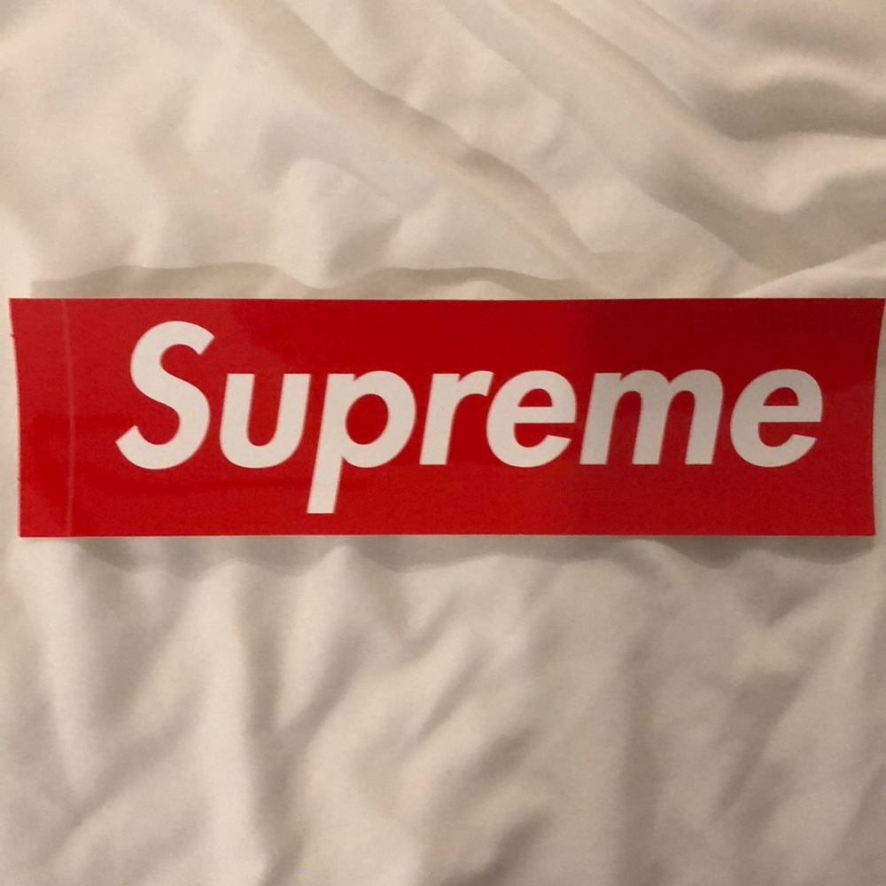 Supreme  sticker